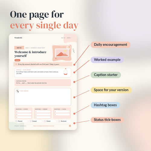 30-Day Social Media Content Planner
